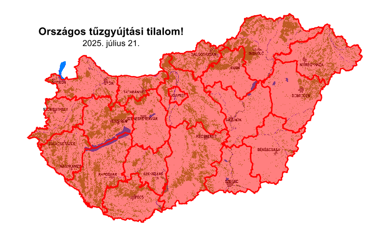 Tűzgyújtási tilalom!!!