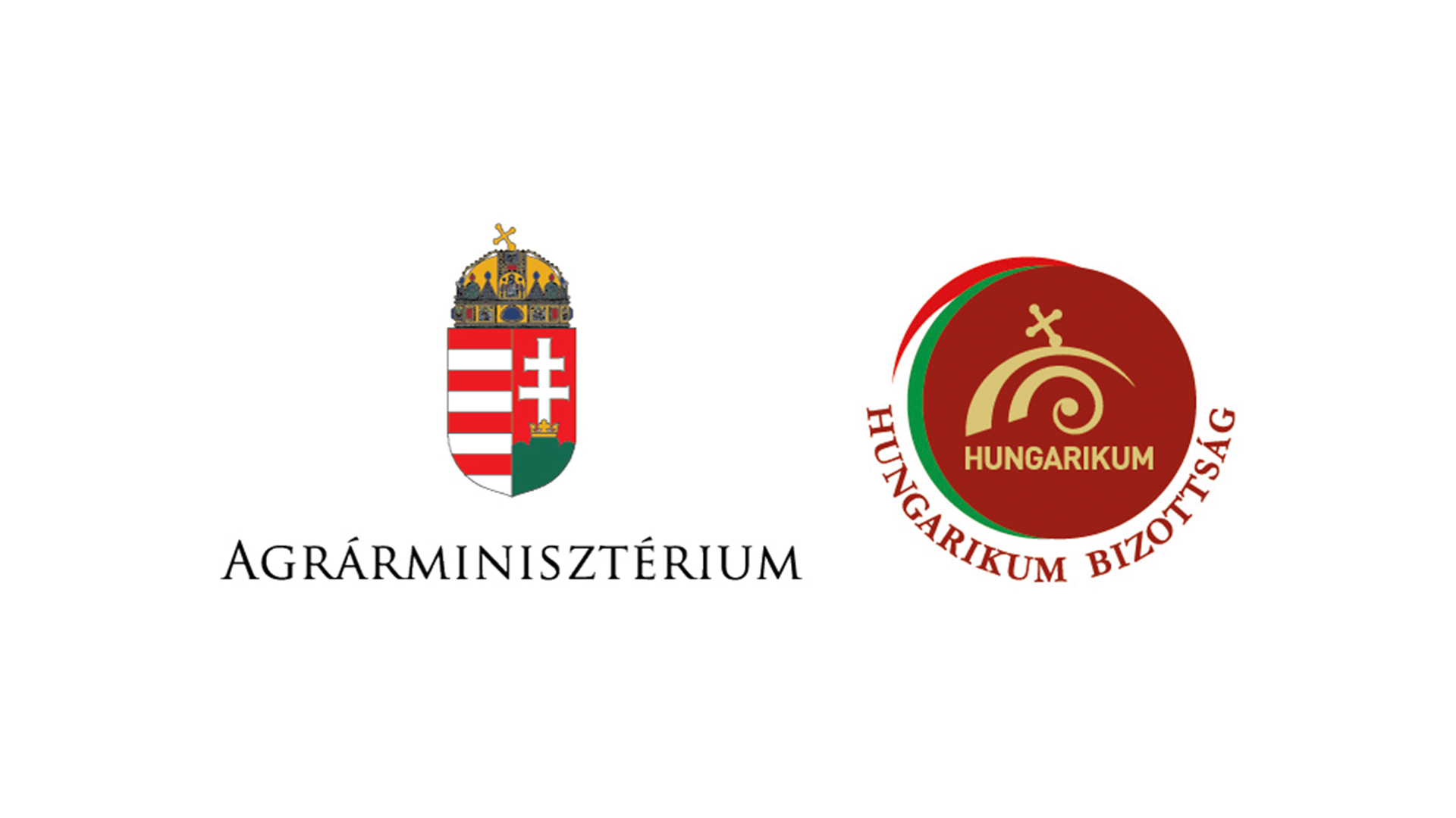 Az Agrárminisztérium és a Hungarikum Bizottság közös logója